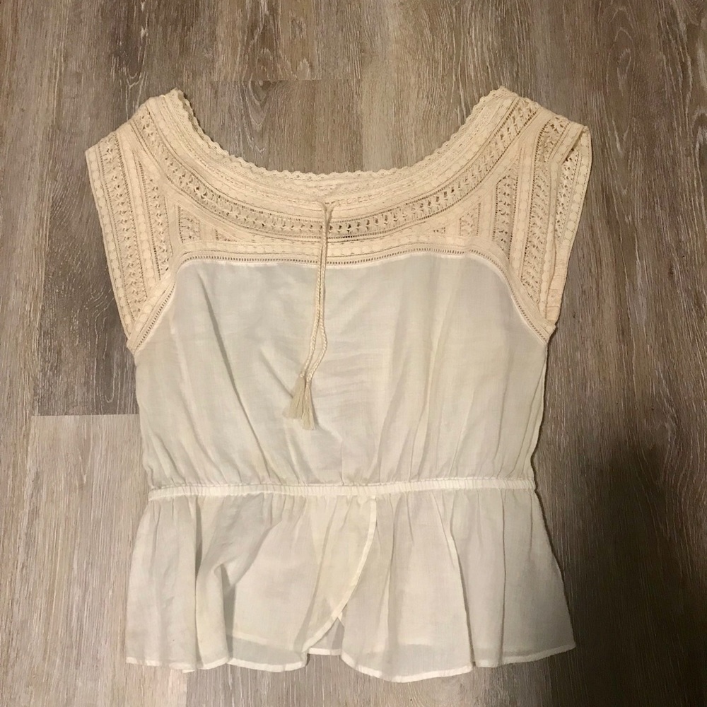 Anthropologie Crop Top